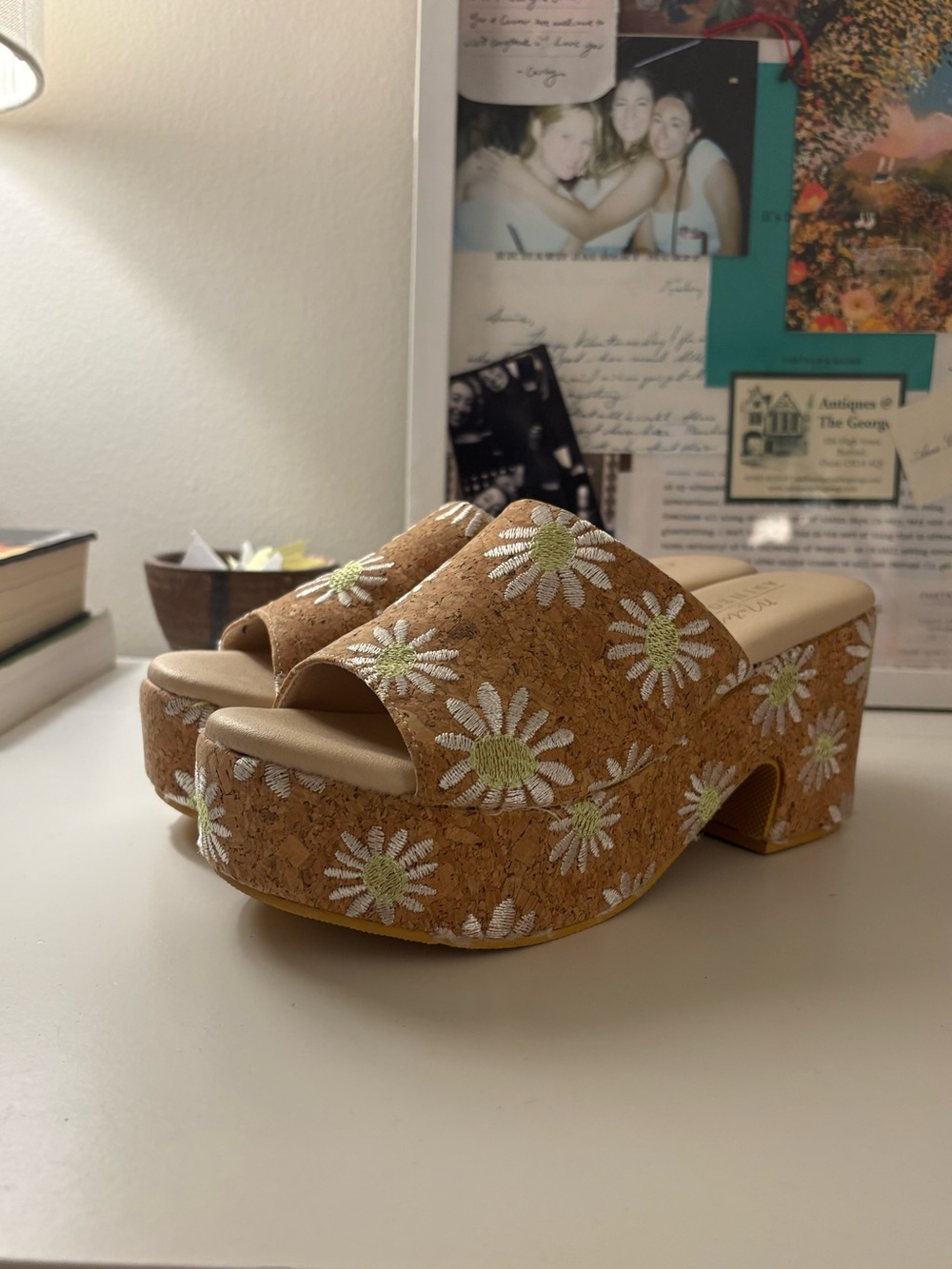 LIKE NEW Matisse X Anthropologie Daisy Platform Heels